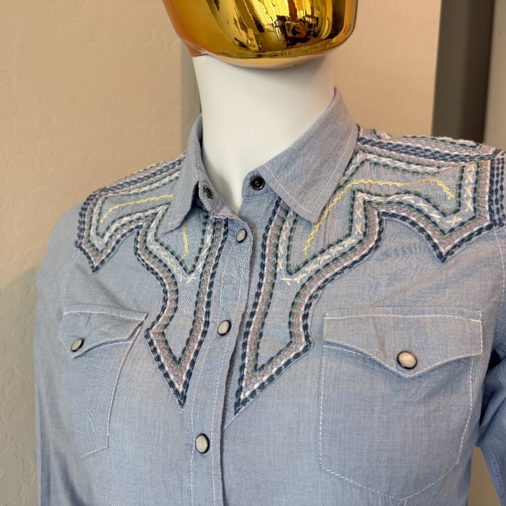 Ryan Micheal Chambray Shirt Large